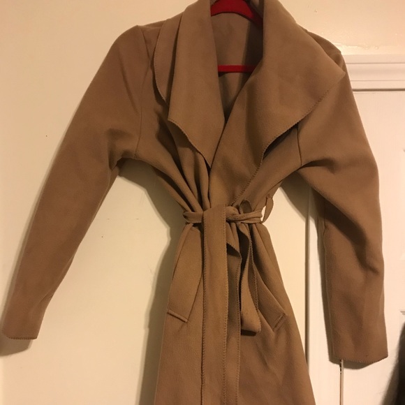 Kate Belted Shawl Collar Coat - Picture 2 of 2
